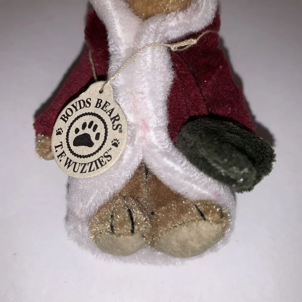 Boyds Bears Santa Wuzzie 3 Inches Christmas 
